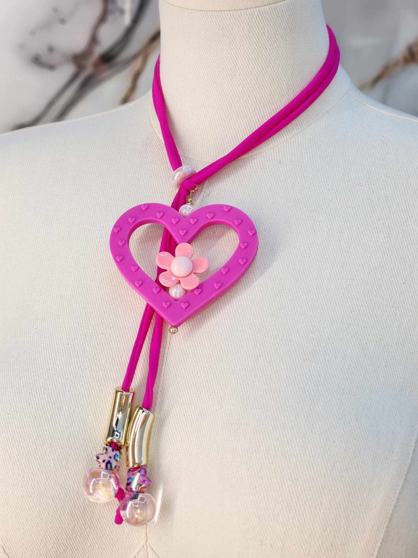 Big heart necklace