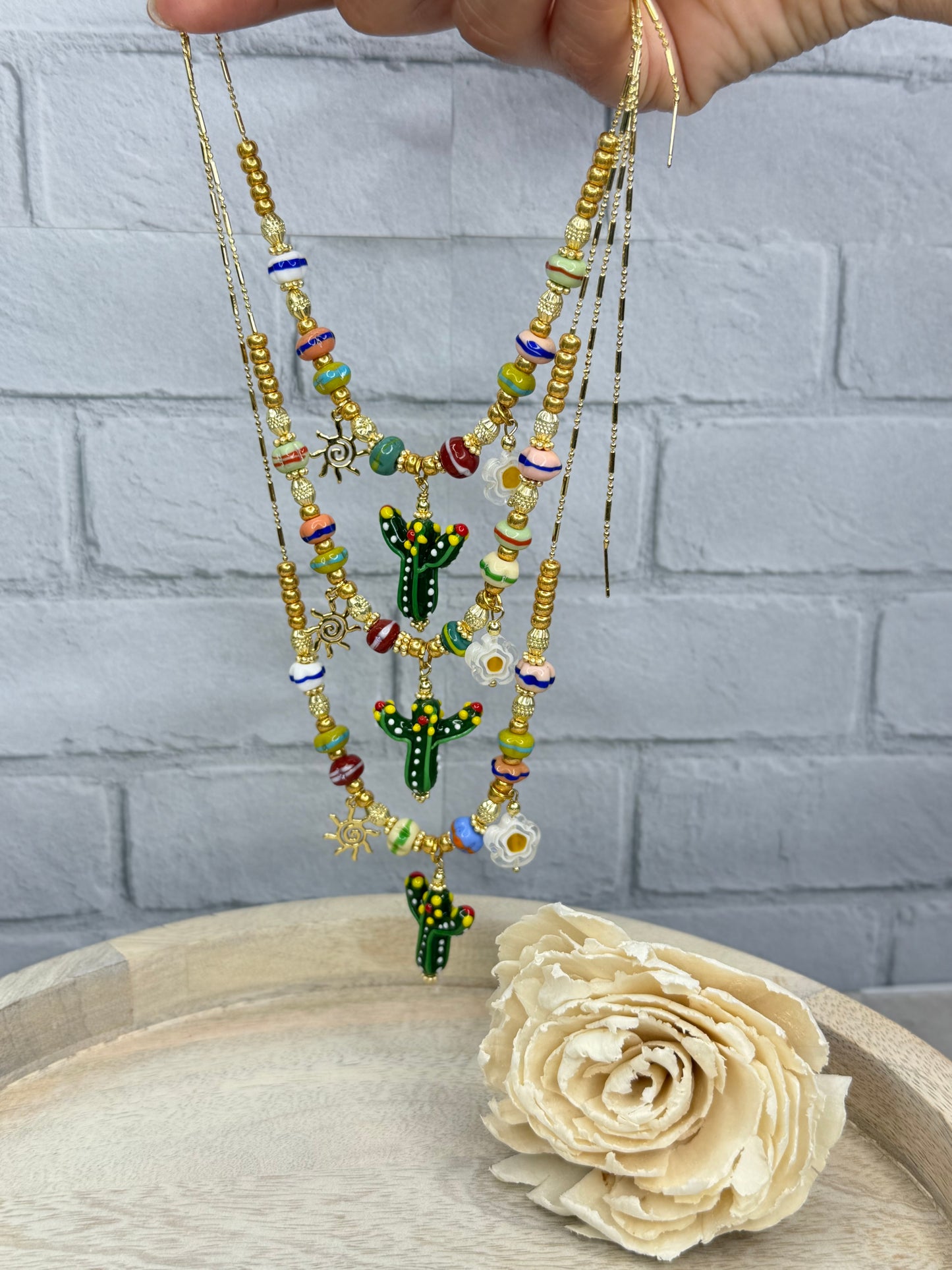 Cactus necklace LGA