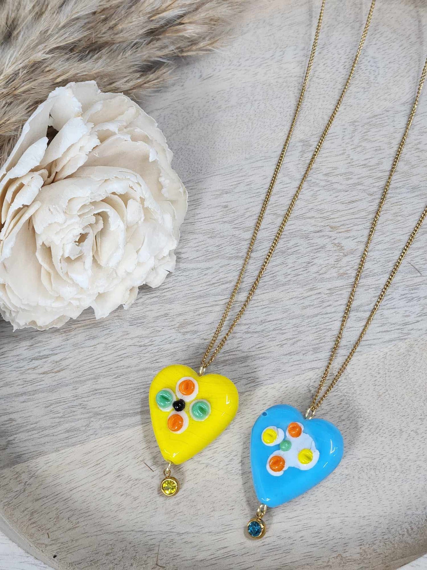 Murano heart chain