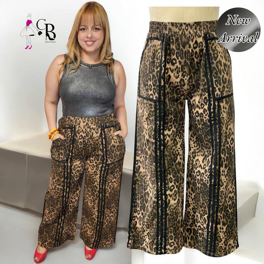 Leopard fancy pant