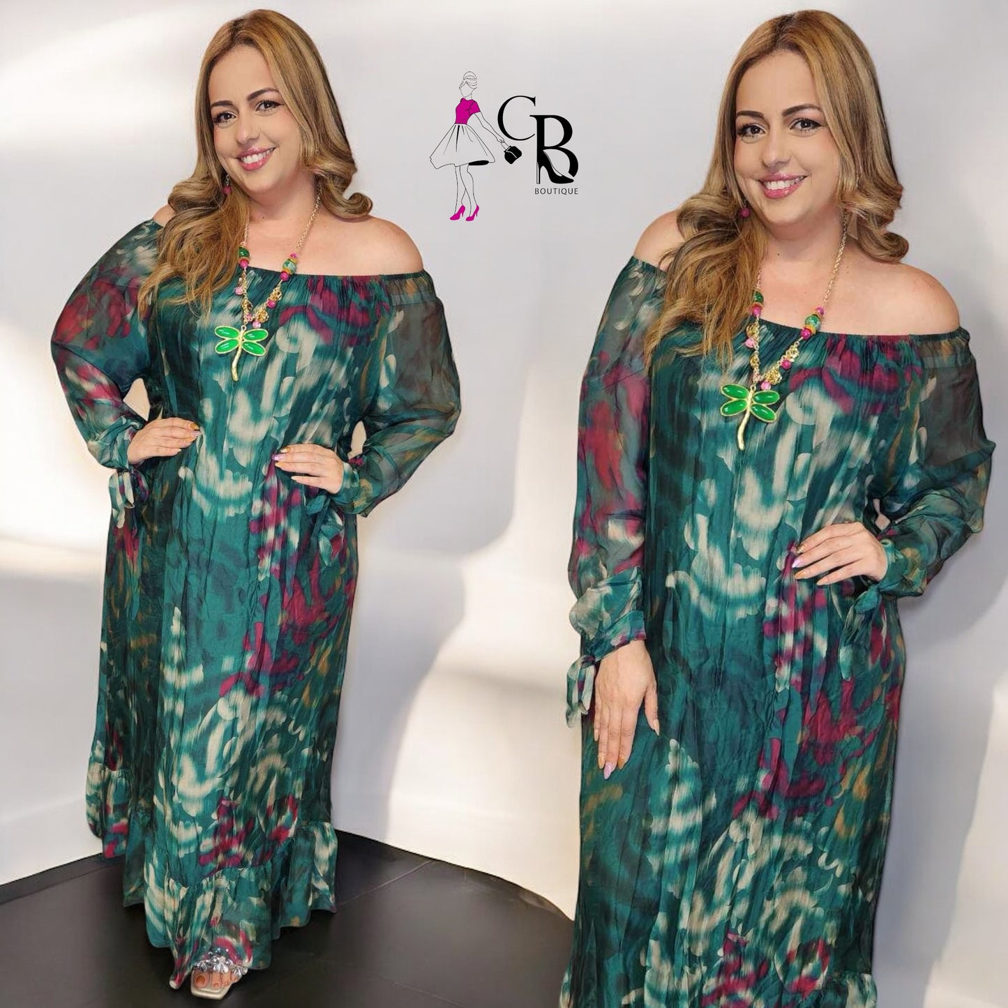 Alma Maxi dress (seda🇮🇹)