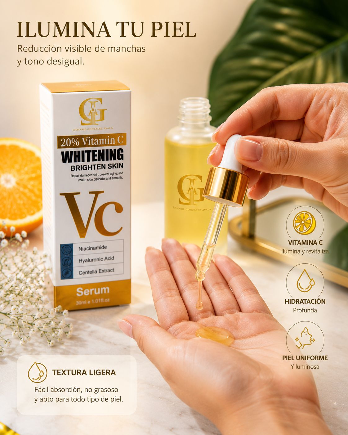 ✨ VC Serum – 20% Vitamin C Brightening Serum