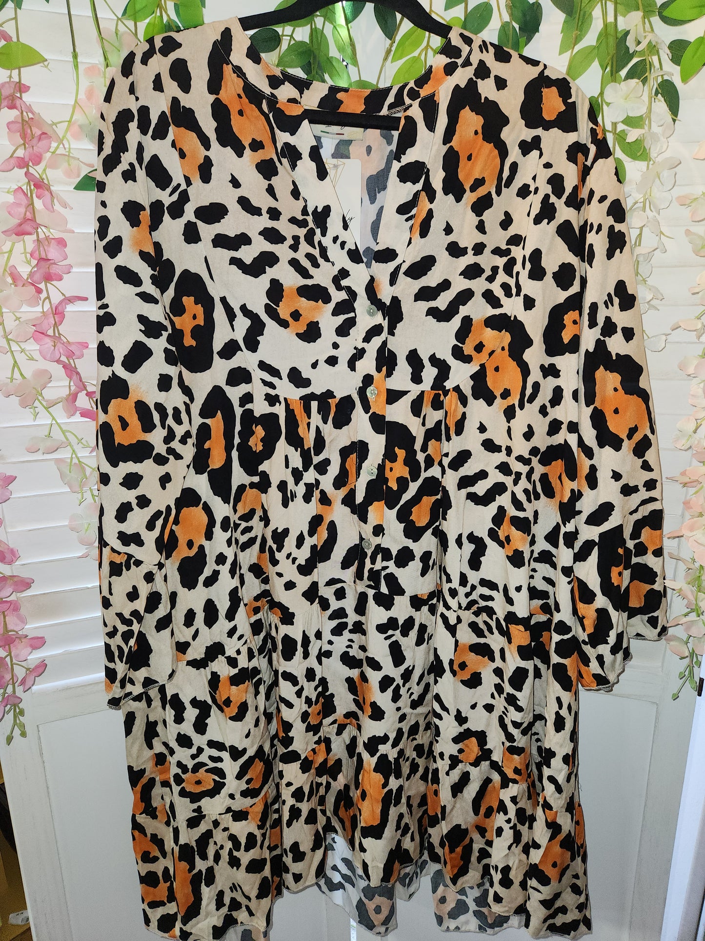 Ruth Animal Print Dress